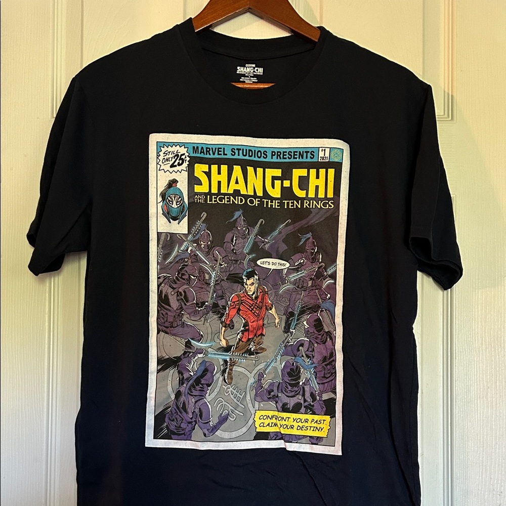 Marvel Shang-Chi Black Graphic T-Shirt